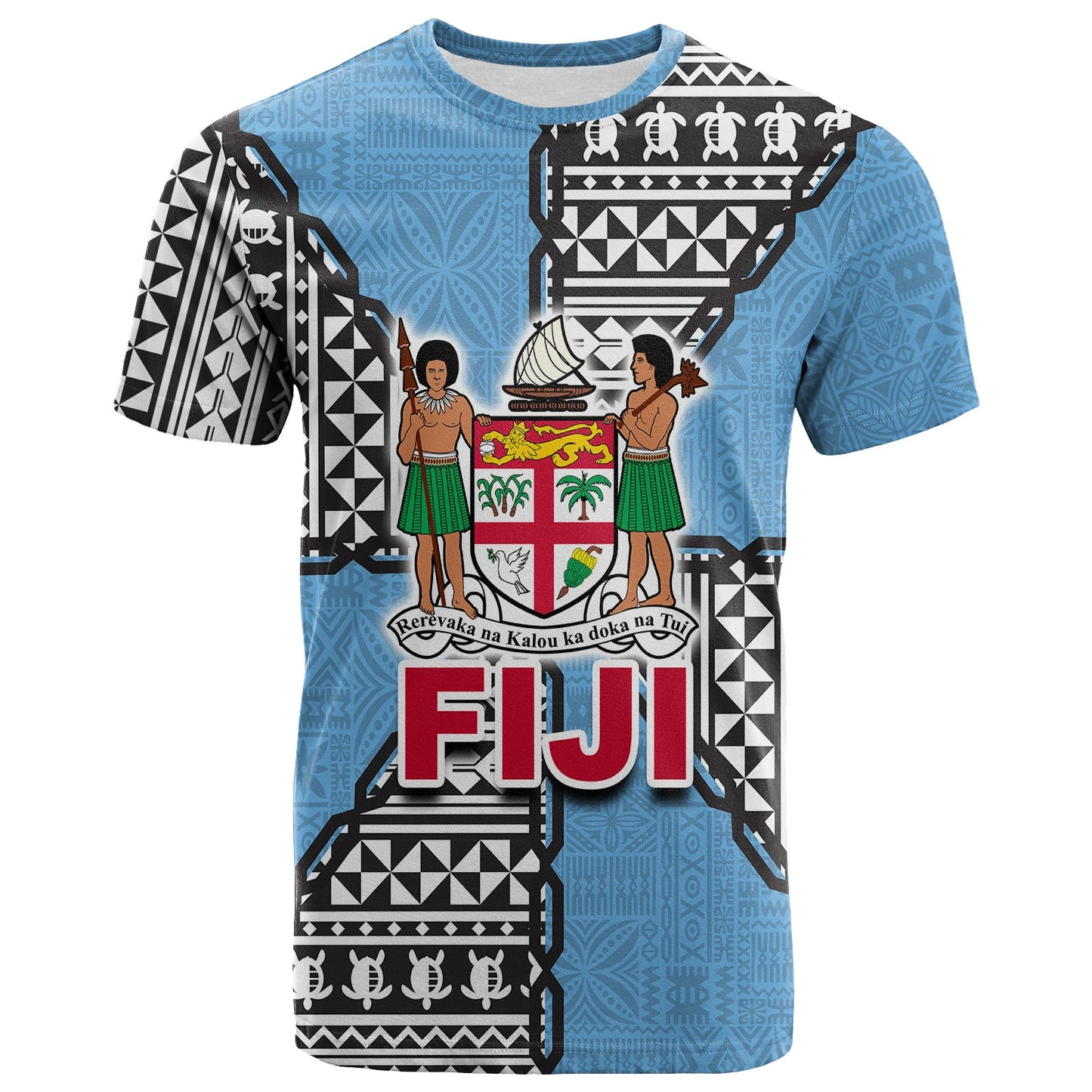 Fiji Polynesian Band Tattoo T Shirt