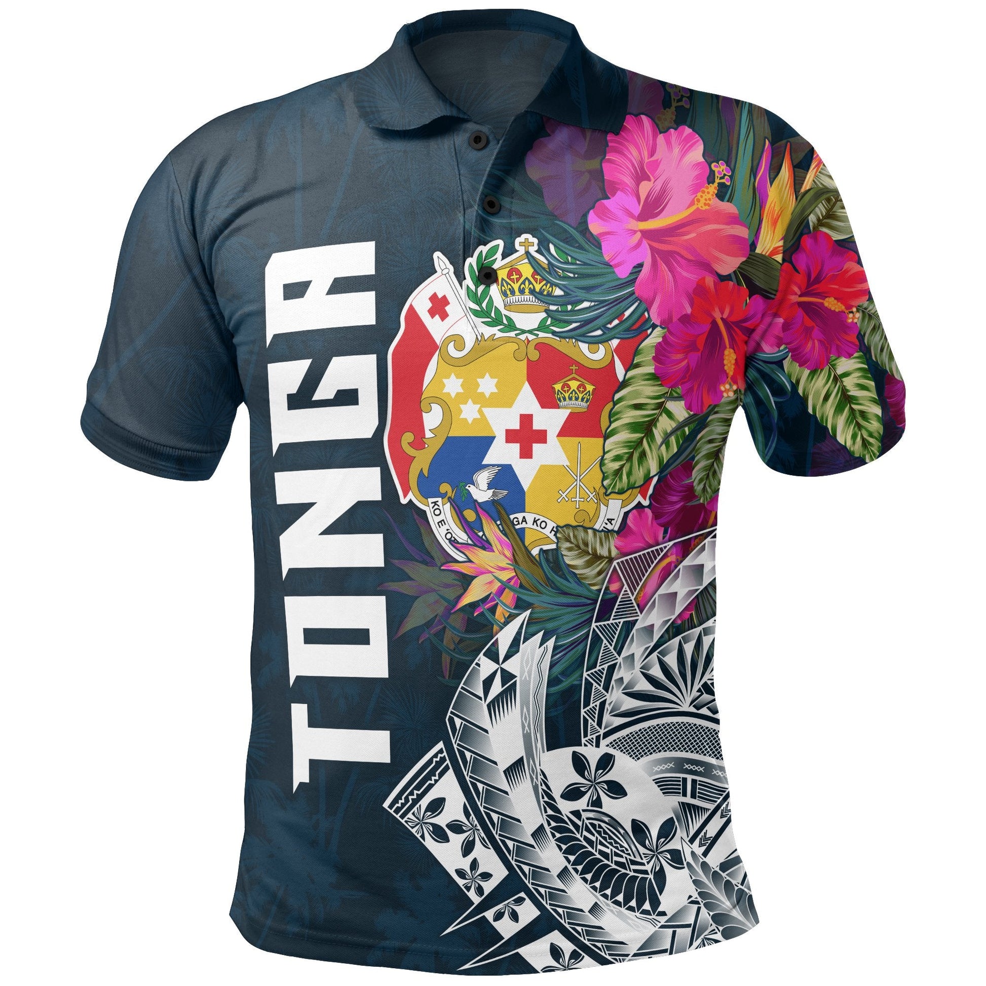 Tonga Polo Shirt - Tonga Summer Vibes