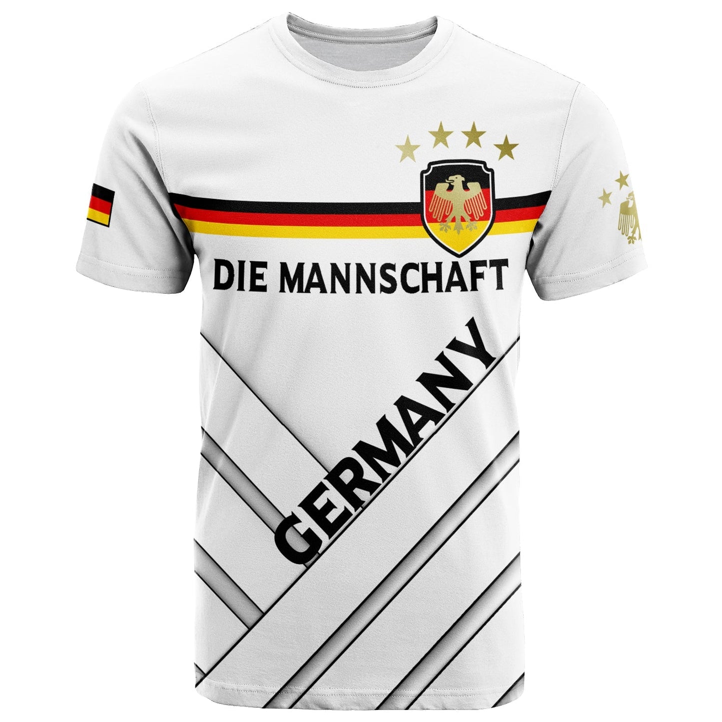 Custom Germany Euro T Shirt Die Mannschaft