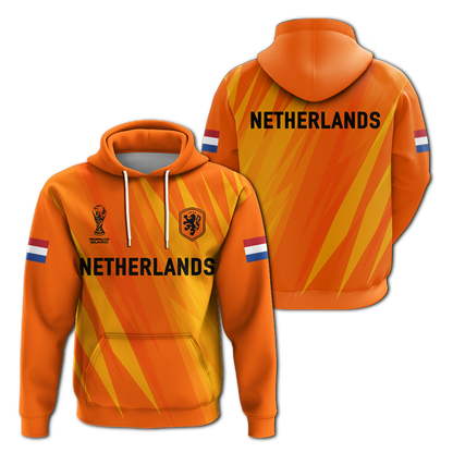 Netherlands Football 2022 Champions Pride Hoodie LT12