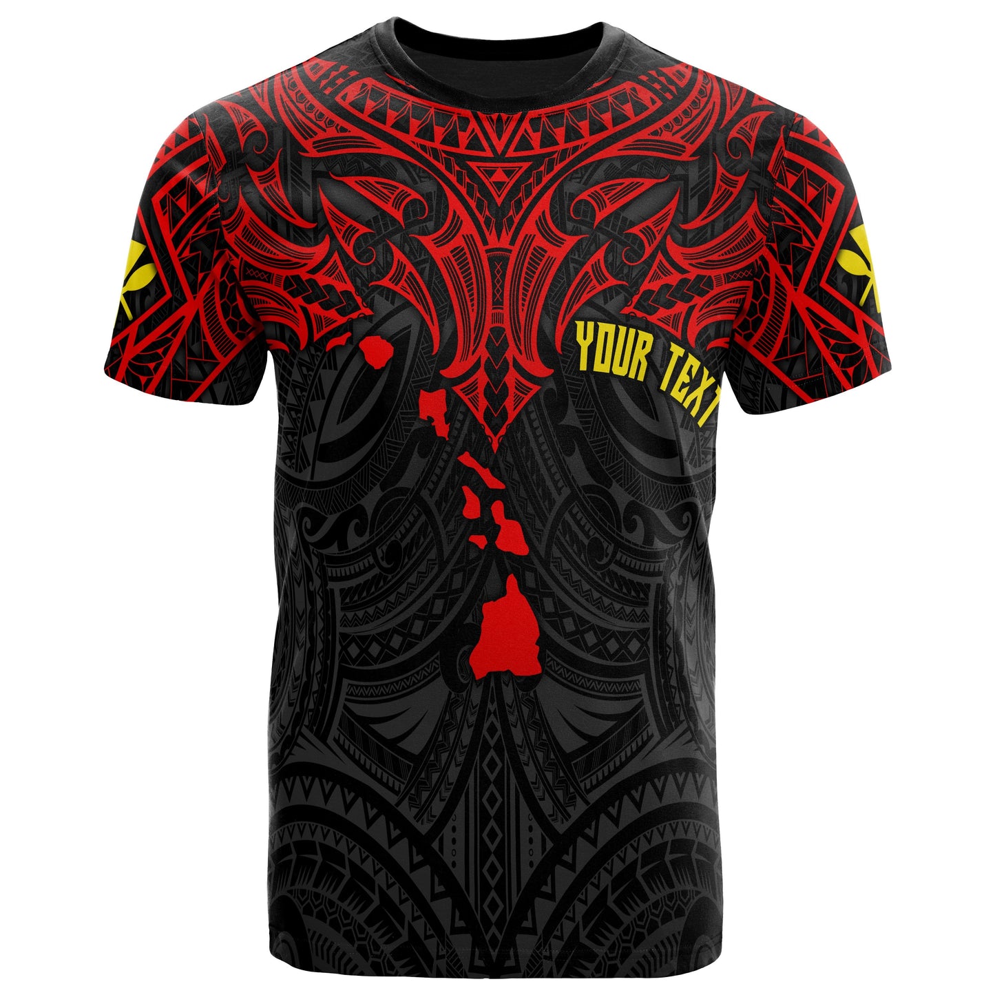 Hawaii Custom Personalised T-Shirt - Polynesian Whale Tail