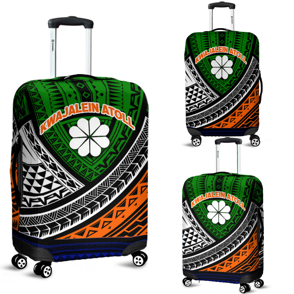 Kwajalein Atoll Tribal Pattern Luggage Covers