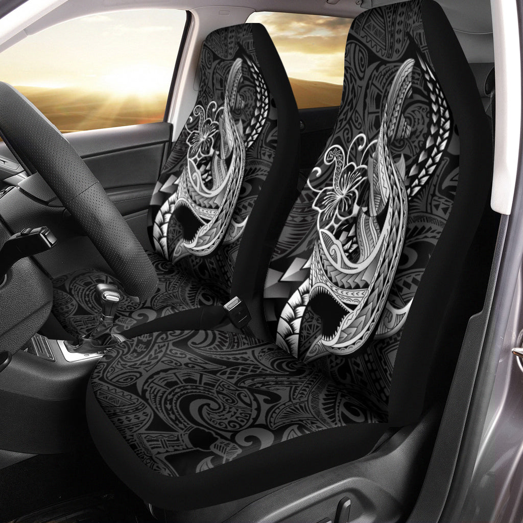 Polynesian Shark Tattoo Hawaii Tribal Car Seat Covers