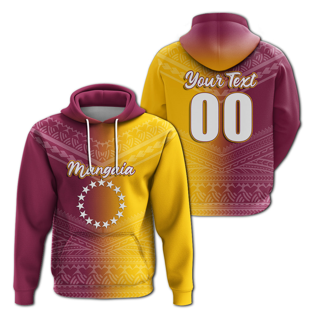 ( Personalised) Mangaia Cook Islands Pride Hoodie