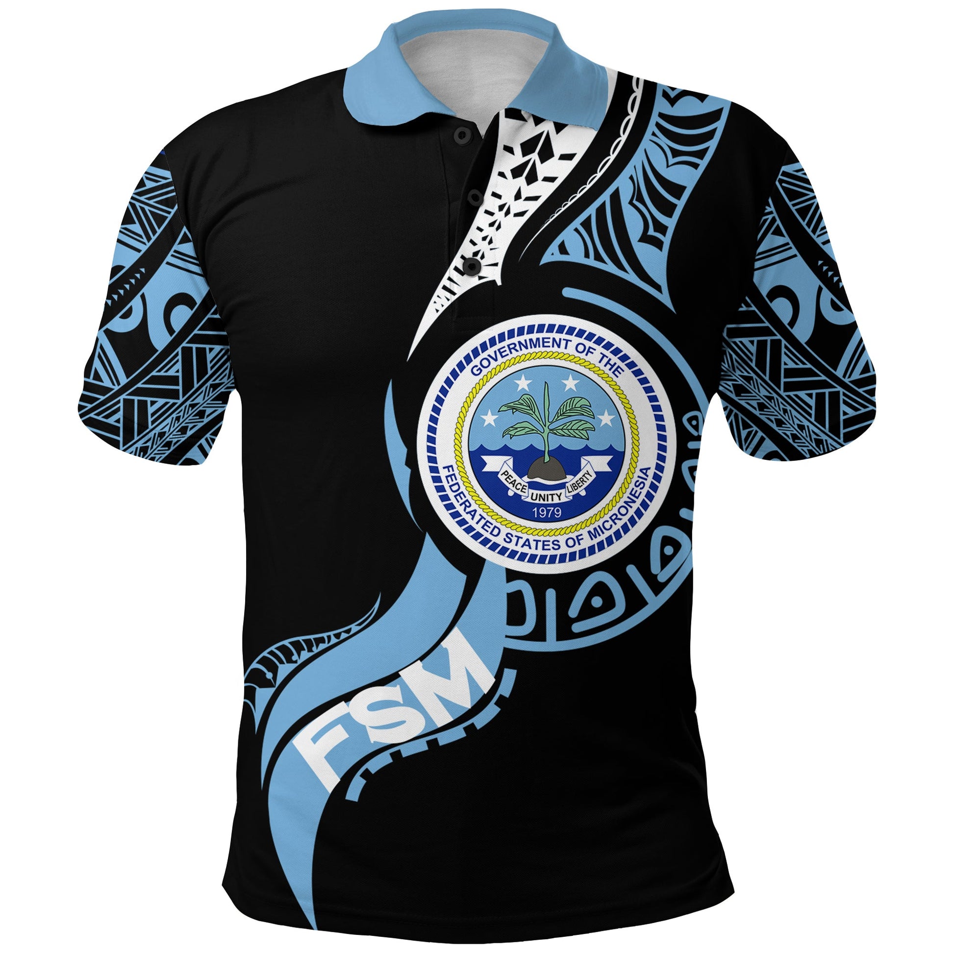 Federated States of Micronesia Polo Shirt - Micronesia Pride -
