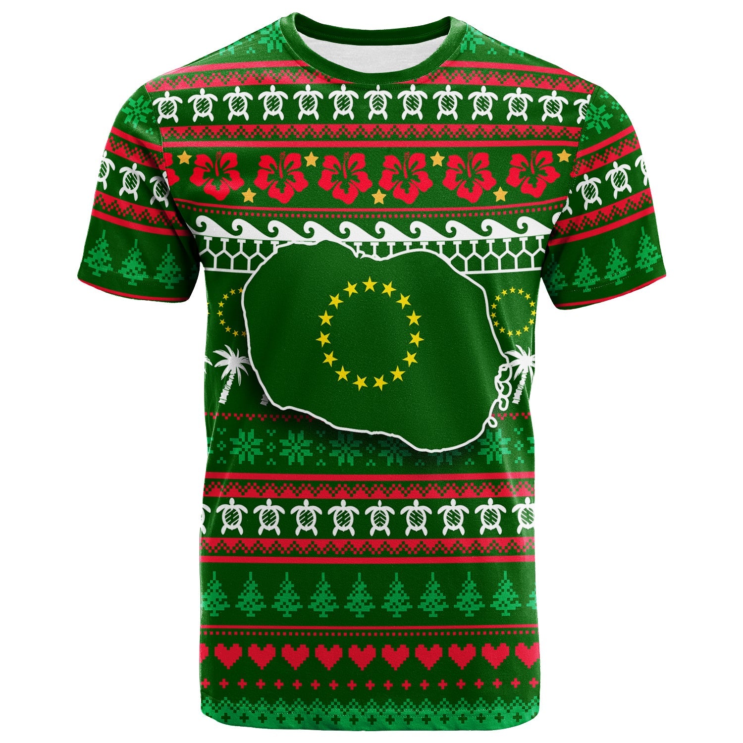 Cook Islands Christmas T Shirt Ugly Christmas 2