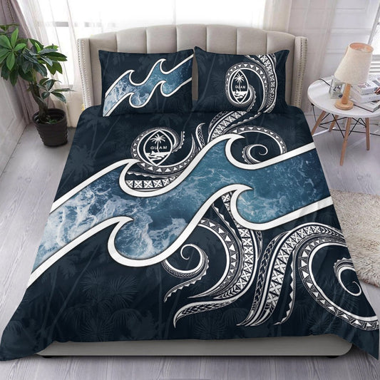 Guam Polynesian Bedding Set Ocean Style