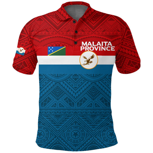 Solomon Islands Malaita Polo Shirt - Tribal Pattern -