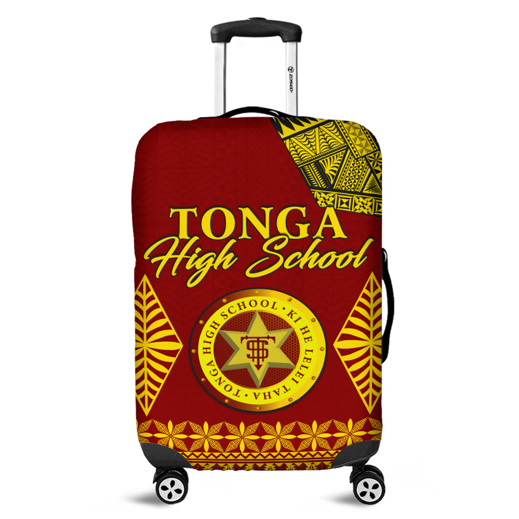 Tonga High School Luggage Covers Tongan Ngatu