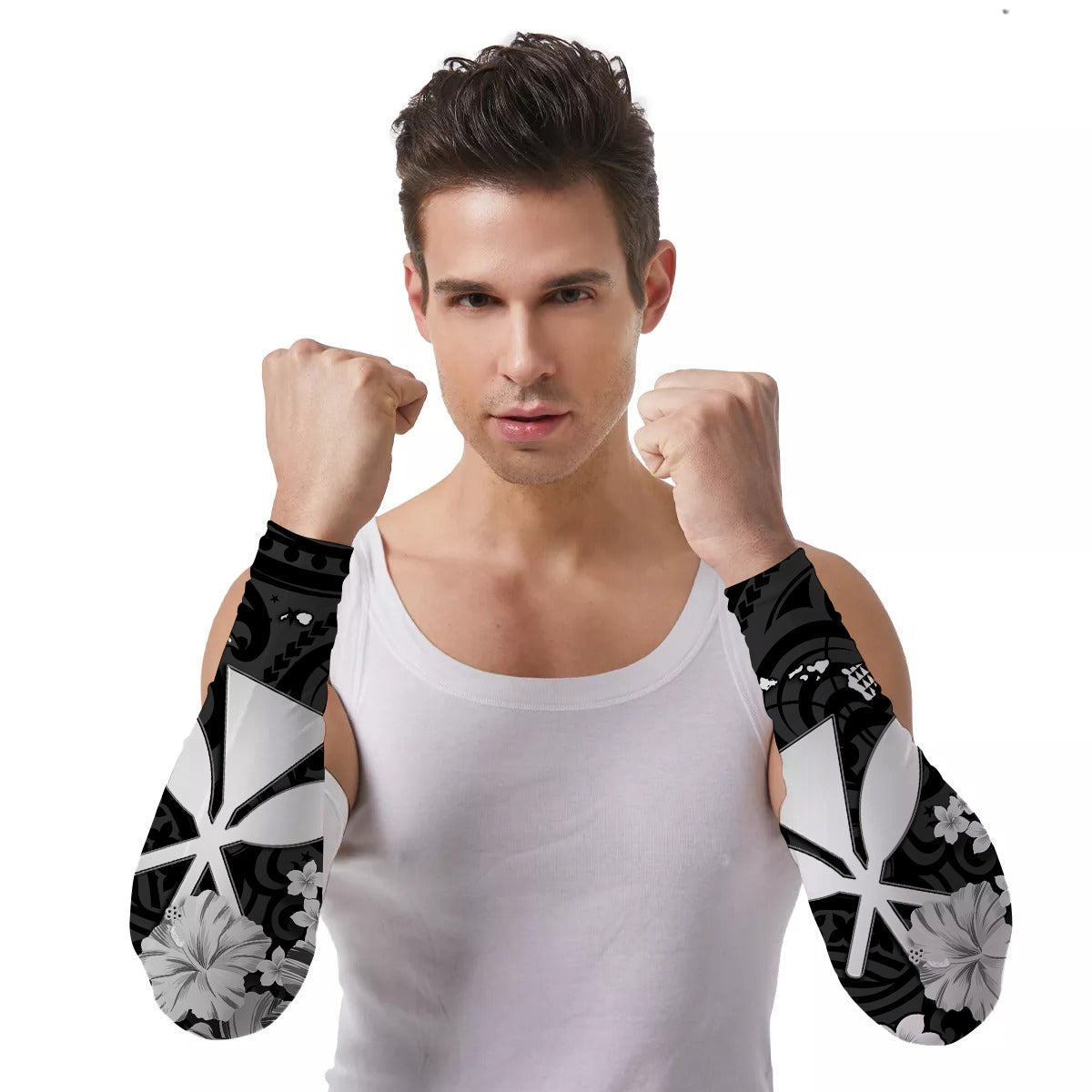 Arm Sleeves (Set of Two) Polynesia Kanaka Maoli Ver.01