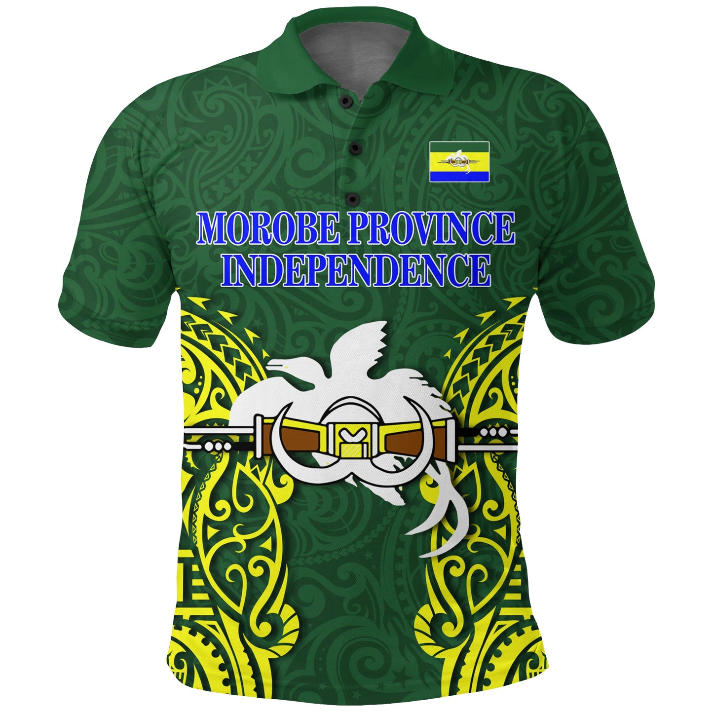 Papua New Guinea Morobe Province Independence Pride Polo Shirt -