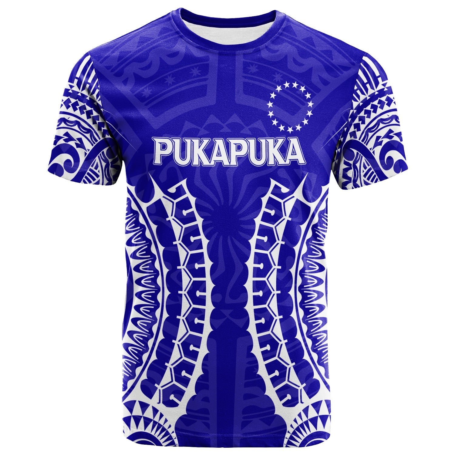 Cook Islands Pukapuka T Shirt Tribal Pattern 2