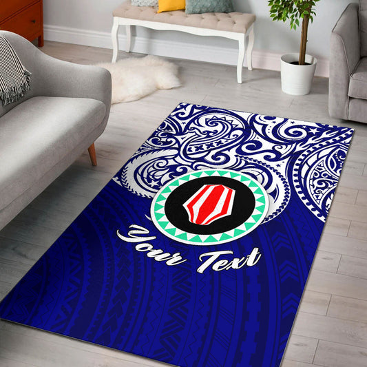 (Custom Personalised) Papua New Guinea Bougainville Pride Area Rug
