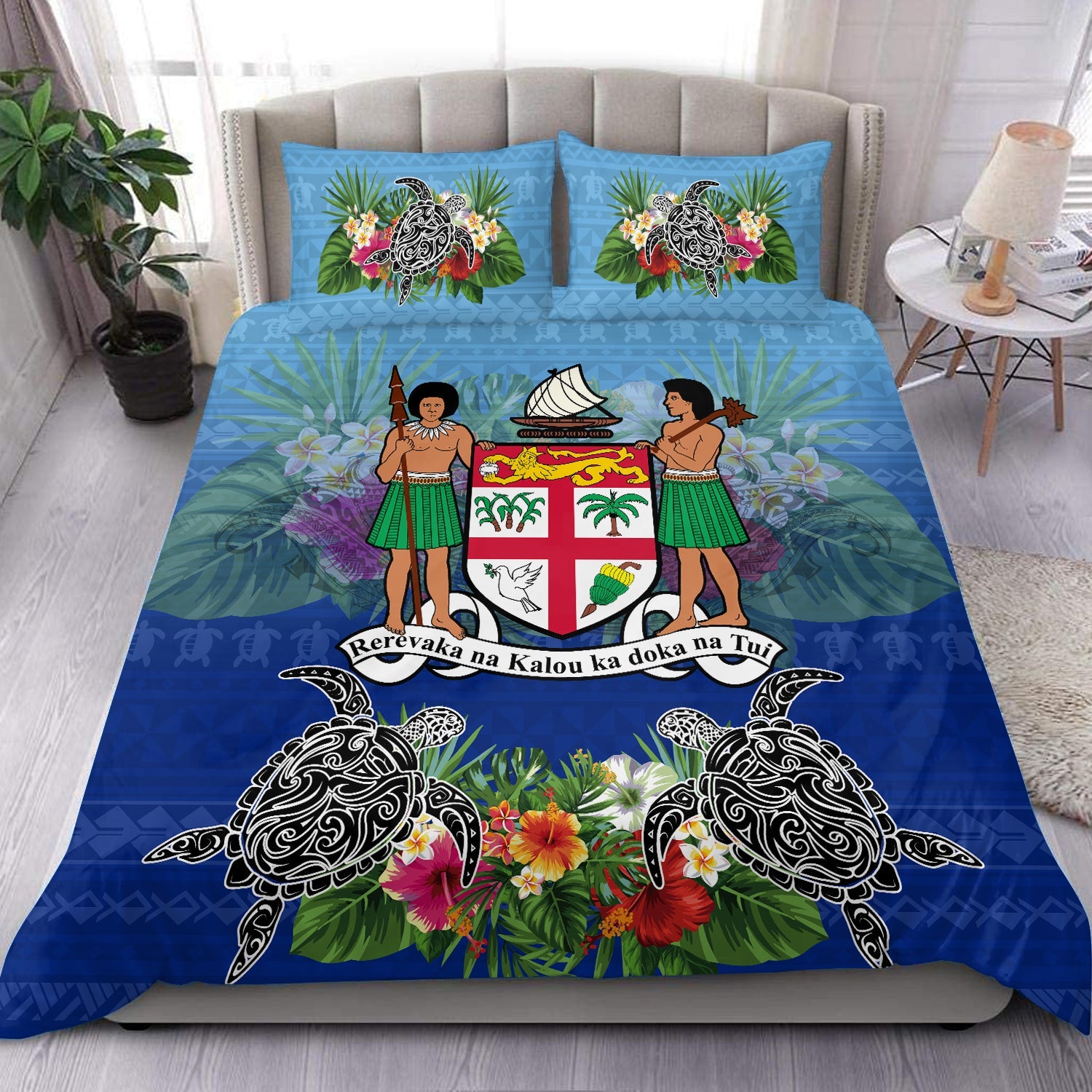 Fiji Bedding Sets Fijian patterns ver1 Blue