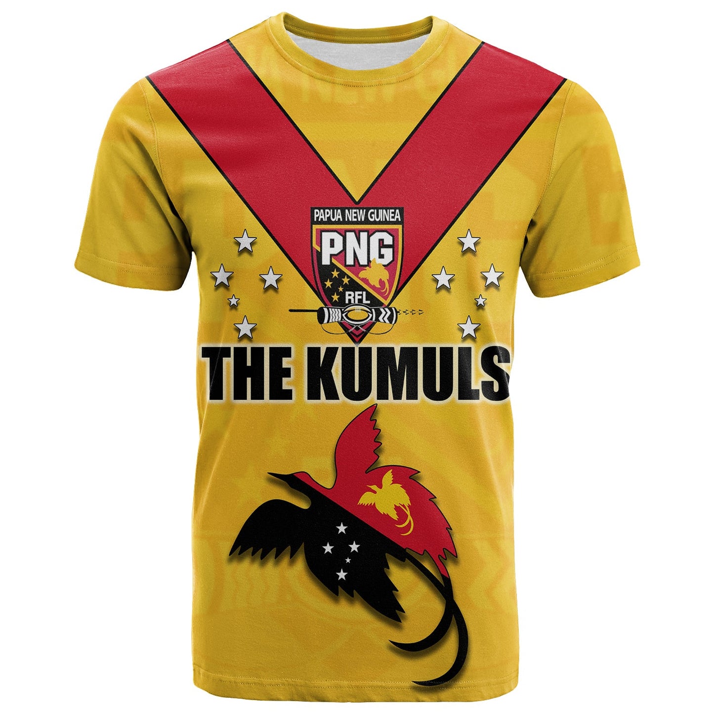Papua New Guinea Rugby T Shirt - Png The Kumuls -
