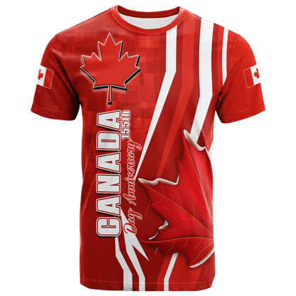 Canada Day Anniversary Pride T Shirt