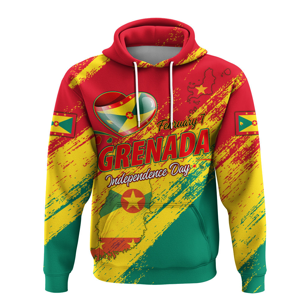 Grenada Happy Independence Day Hoodie