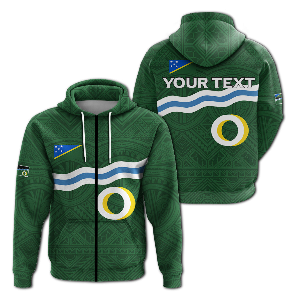 Solomon Islands Western Province Zip Hoodie