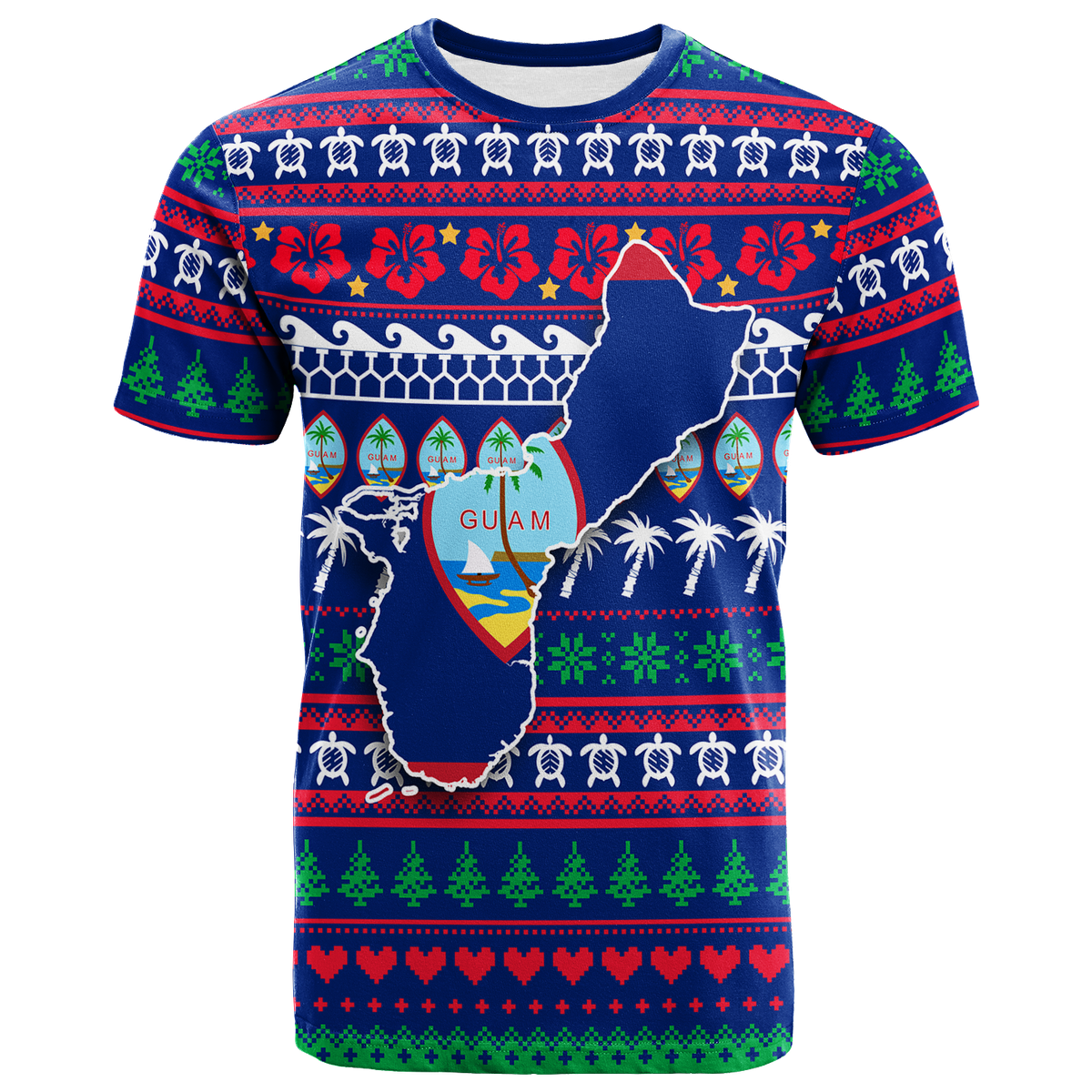 Guam Christmas T Shirt Ugly Christmas 2