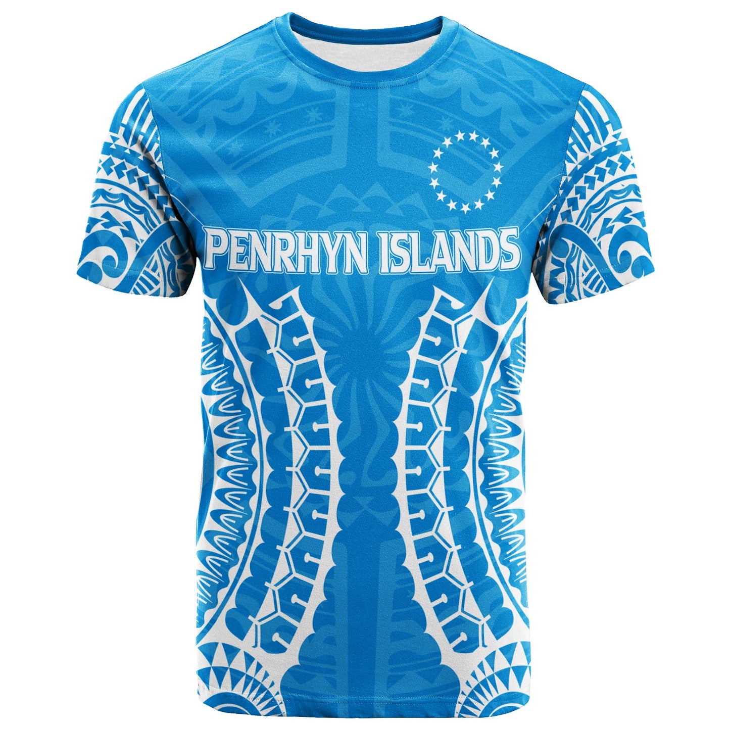 Penrhyn Islands T Shirt Tribal Pattern 2