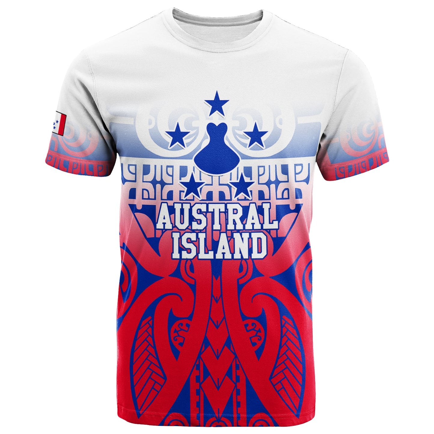 Austral Islands Tribal Tattoo T Shirt 2