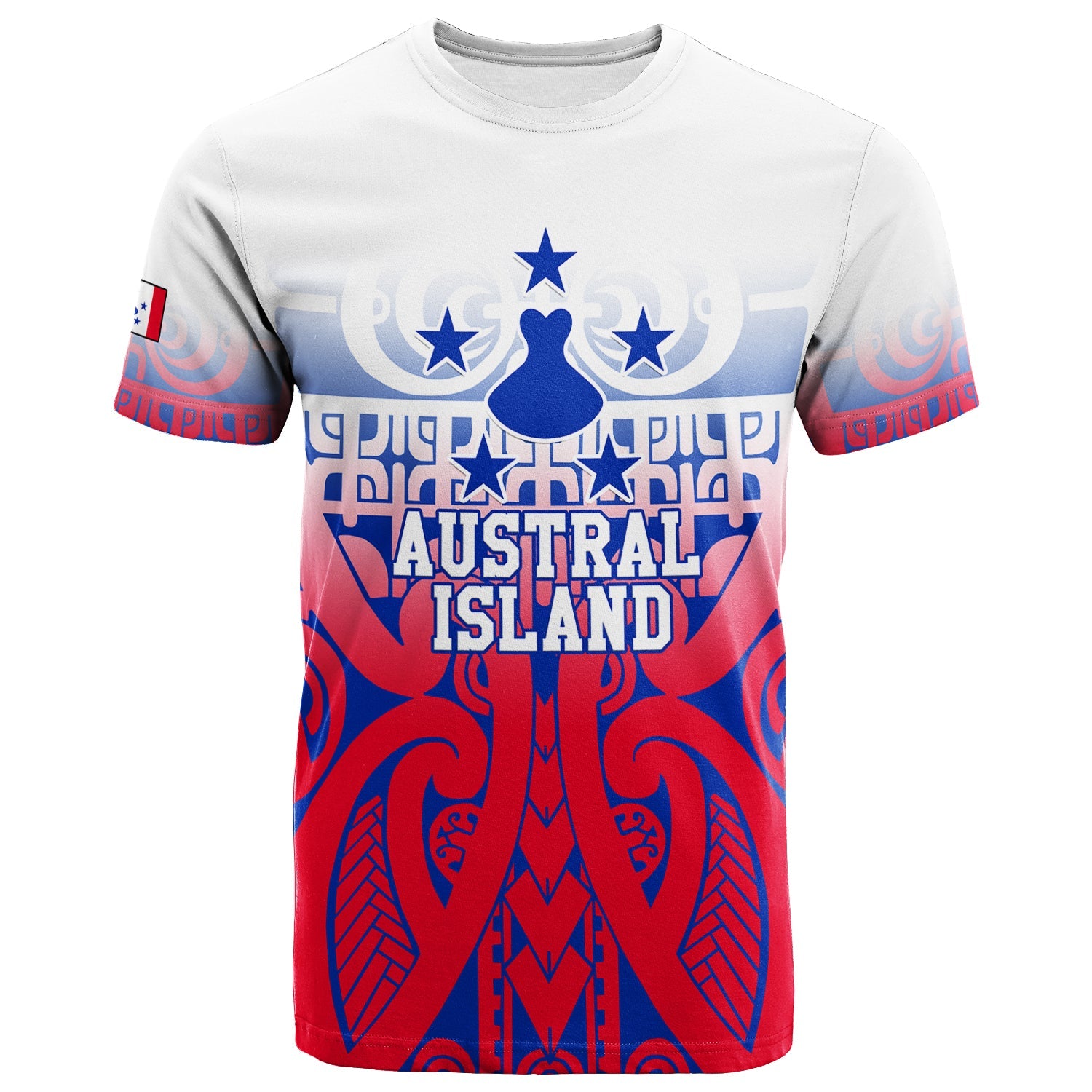 Austral Islands Tribal Tattoo T Shirt 2
