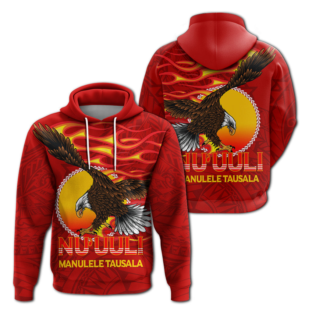 American Samoa Hoodie Nuuuli Manulele Tausala Eagle