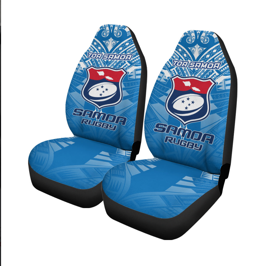 Samoa Rugby Toa Samoa Blue Style Car Seat Covers
