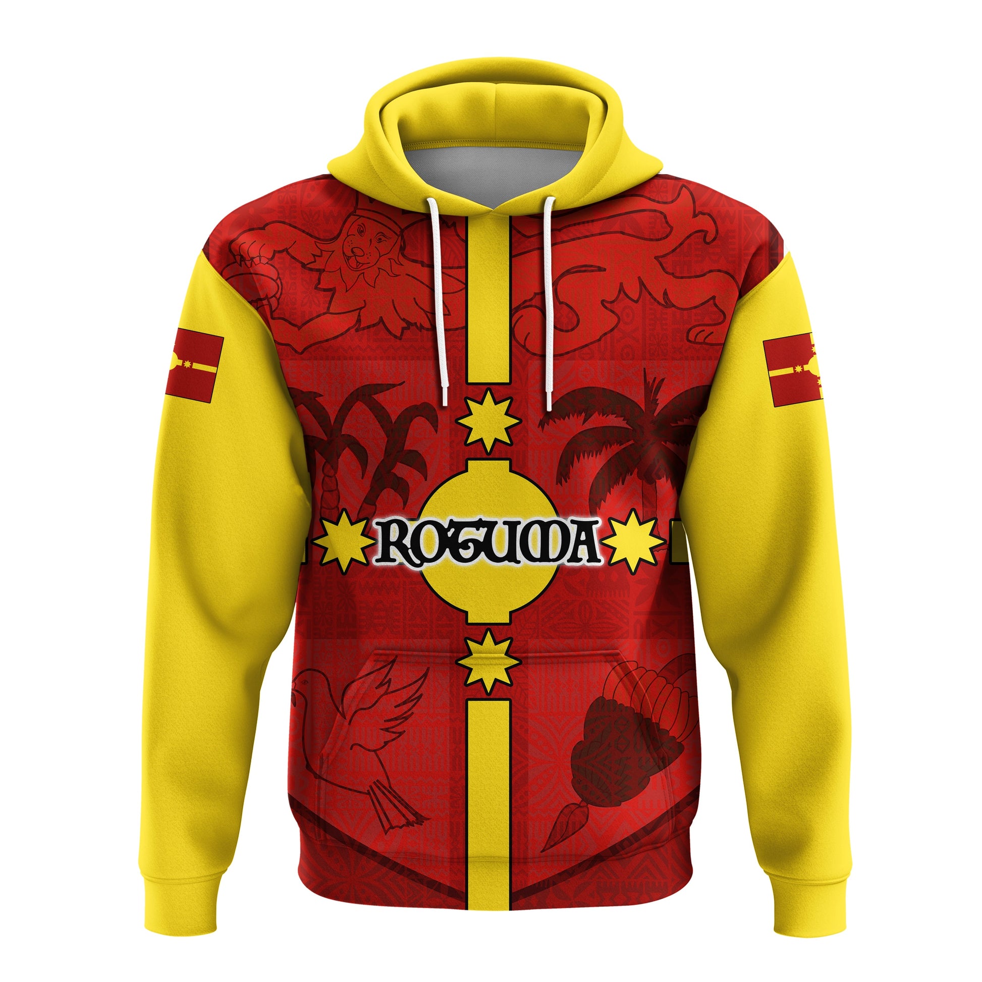 Rotuma Fiji Hoodie Fijian Patterns