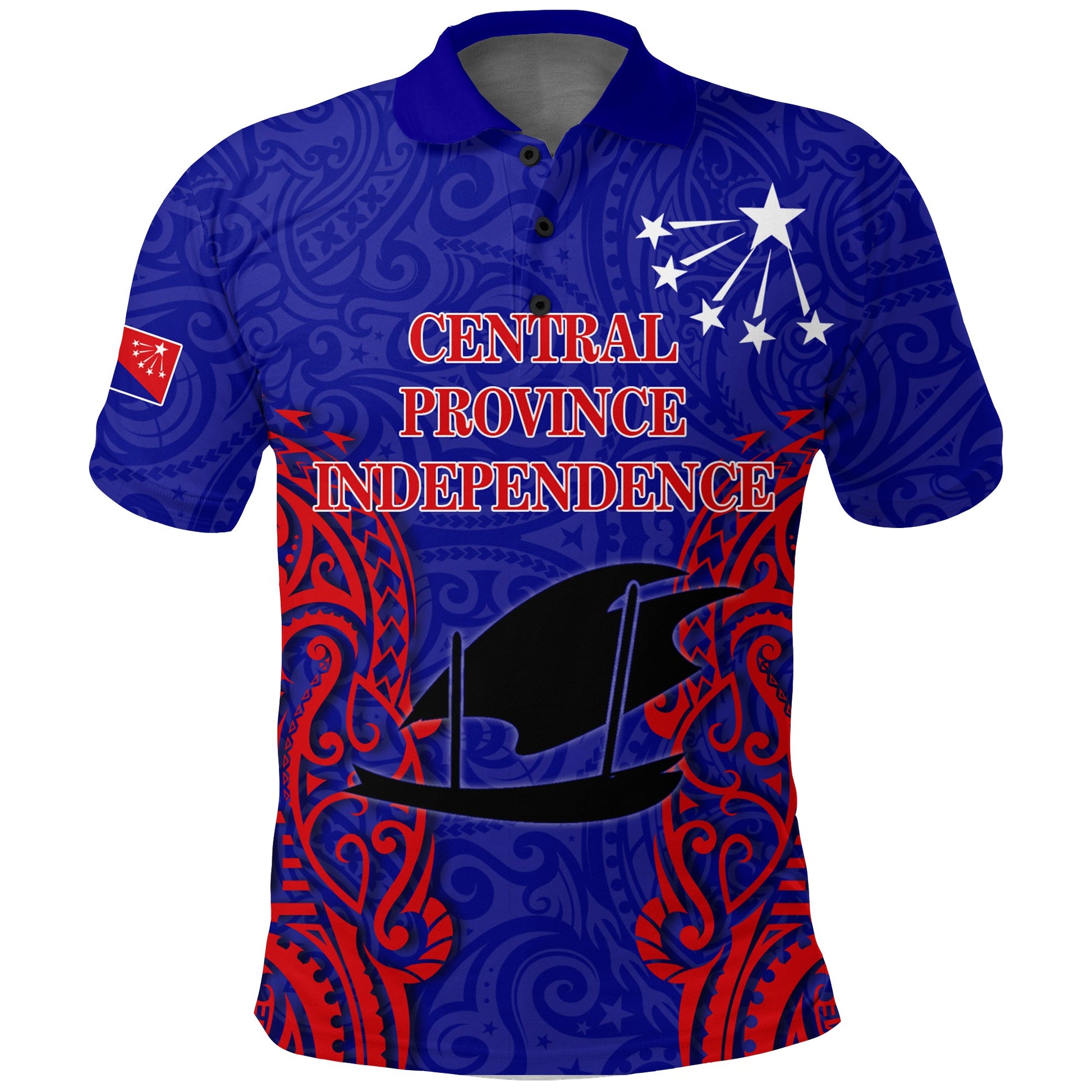 Papua New Guinea Central Province Independence Pride Polo Shirt -