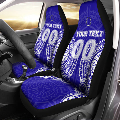(Custom Personalised) Cook Islands Pukapuka Car Seat Covers Tribal Pattern