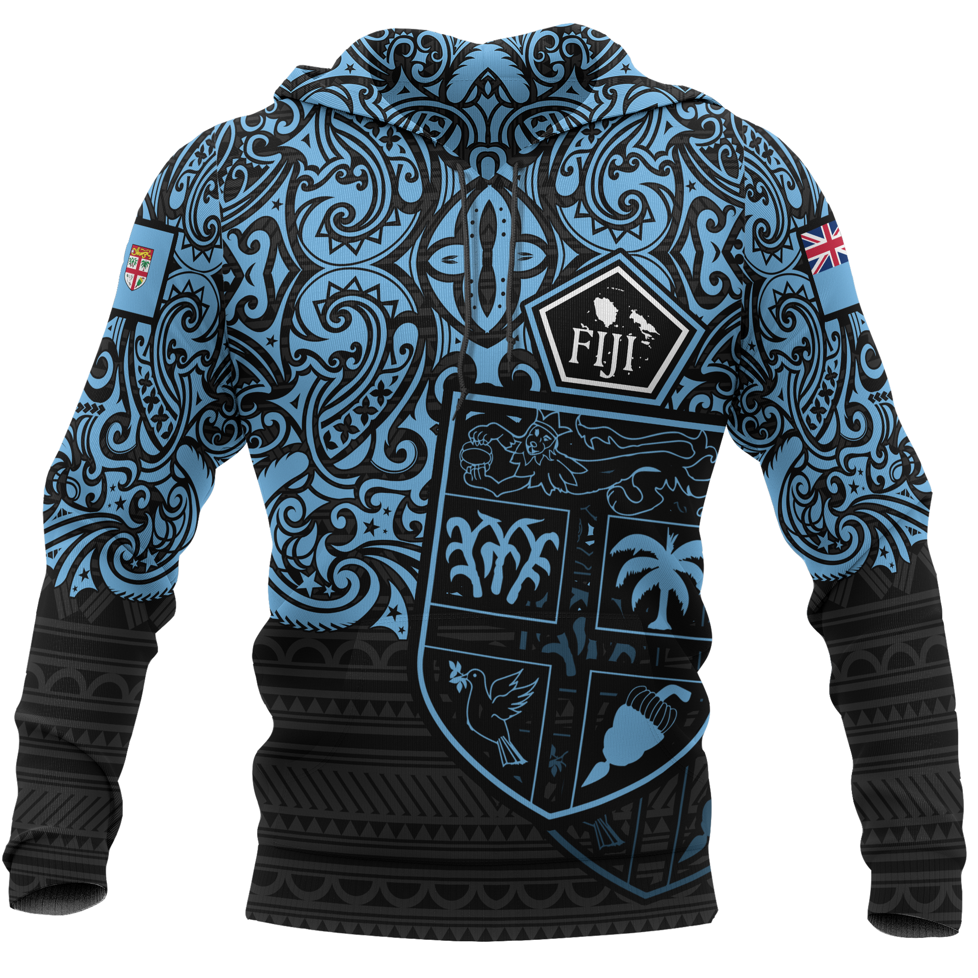 Fiji Polynesian Hoodie Pride of Fiji