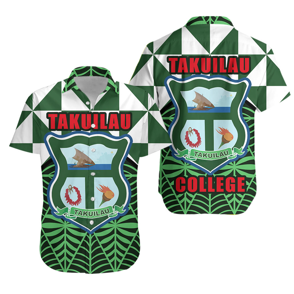 Takuilau College Hawaiian Shirt - Tongan Patterns -