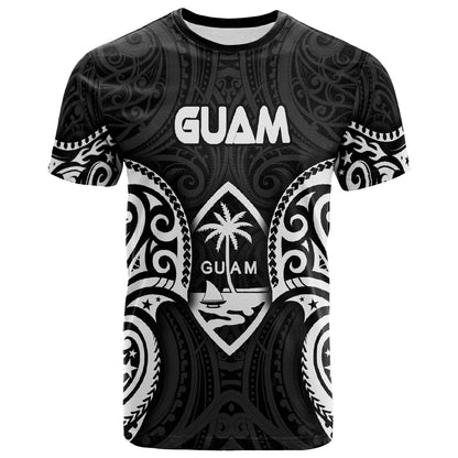 Guam Polynesian T Shirt Guam Spirit White
