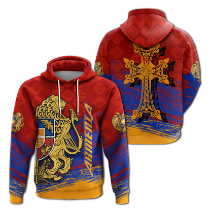 Armenia Hoodie Khachkar Pride