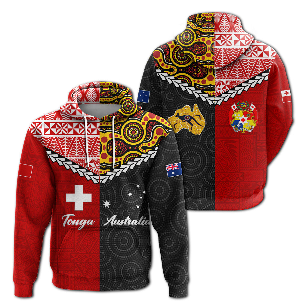 Tonga Combine Australia Aboriginal Heritage Hoodie