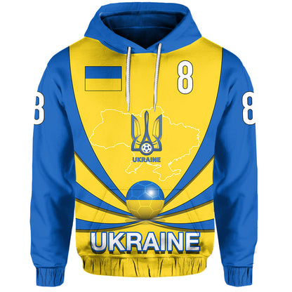 Custom Ukraine Football 2021 Hoodie0