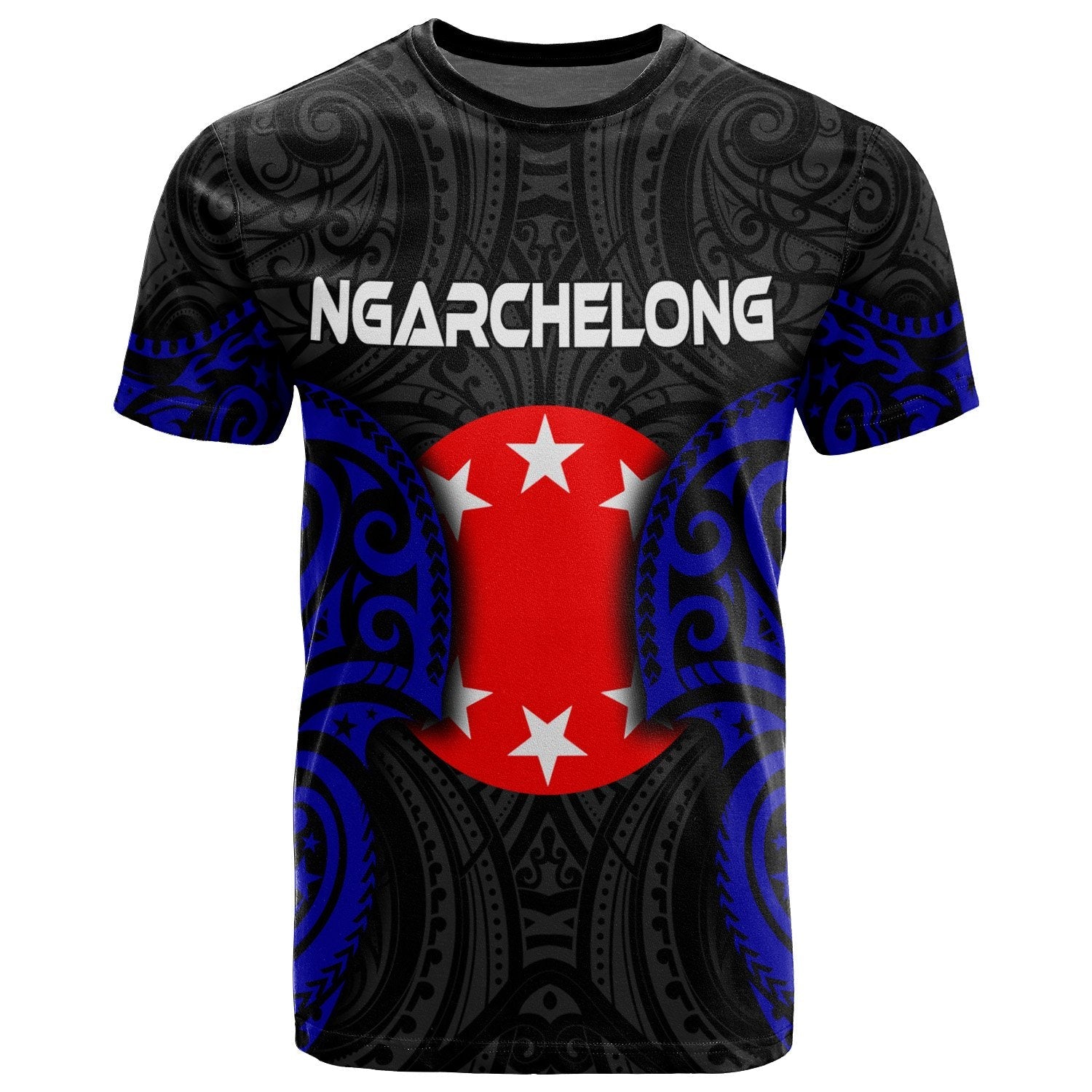 Palau Ngarchelong Polynesian T Shirt Palau Spirit