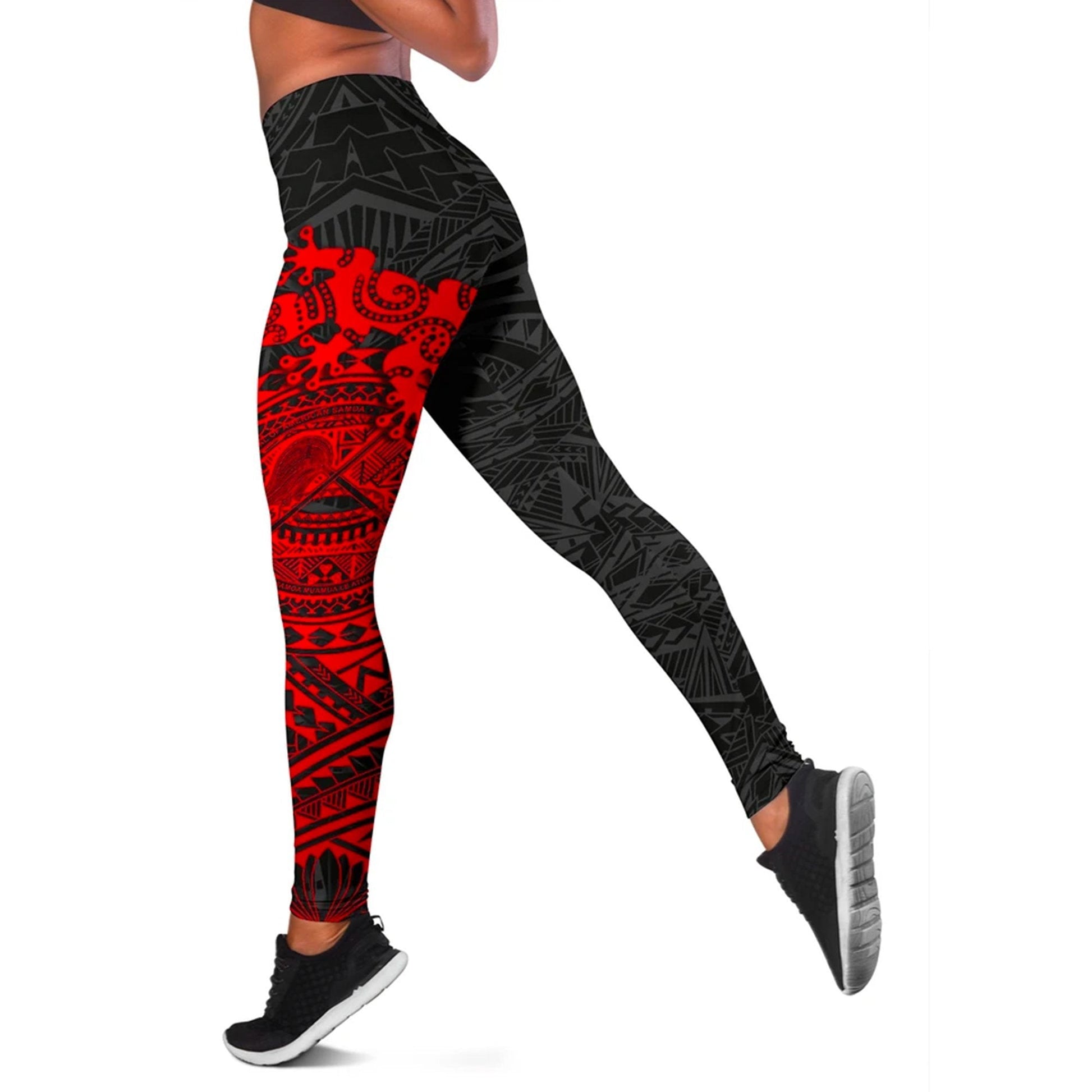 American Samoa Leggings - Polynesian Lizard