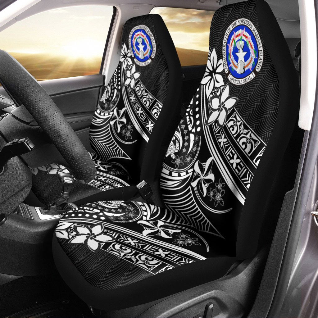 Northern Mariana Islands Car Seat Cover The Flow OF Ocean