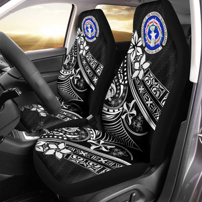 Northern Mariana Islands Car Seat Cover The Flow OF Ocean