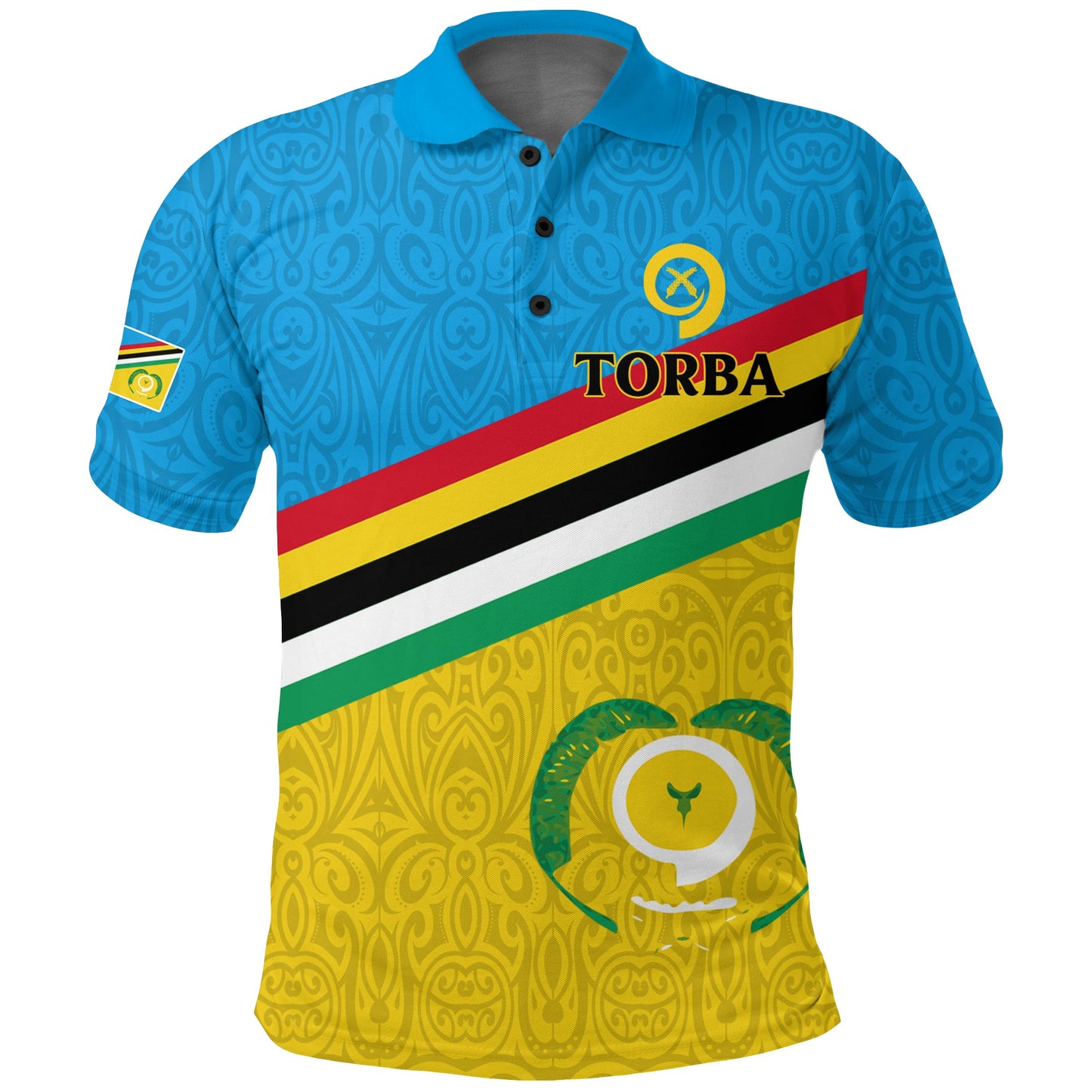 Vanuatu Torba Province Polo Shirt - Flag Style