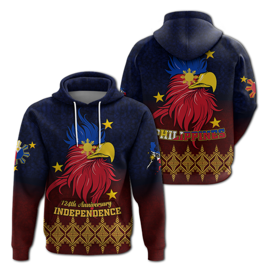 The Philippines Independence Anniversary 124th Years Hoodie -