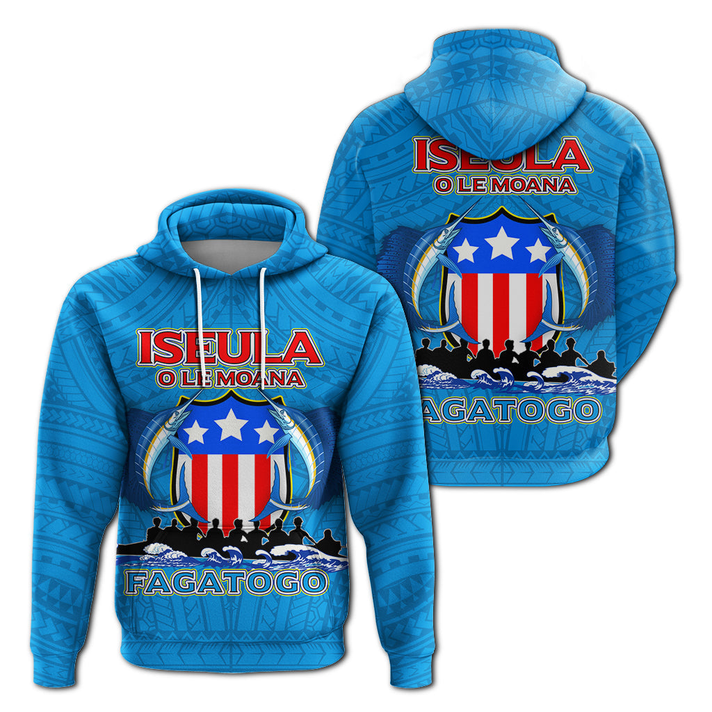 American Samoa Hoodie Iseula o le Moana of Fagatogo Pride -