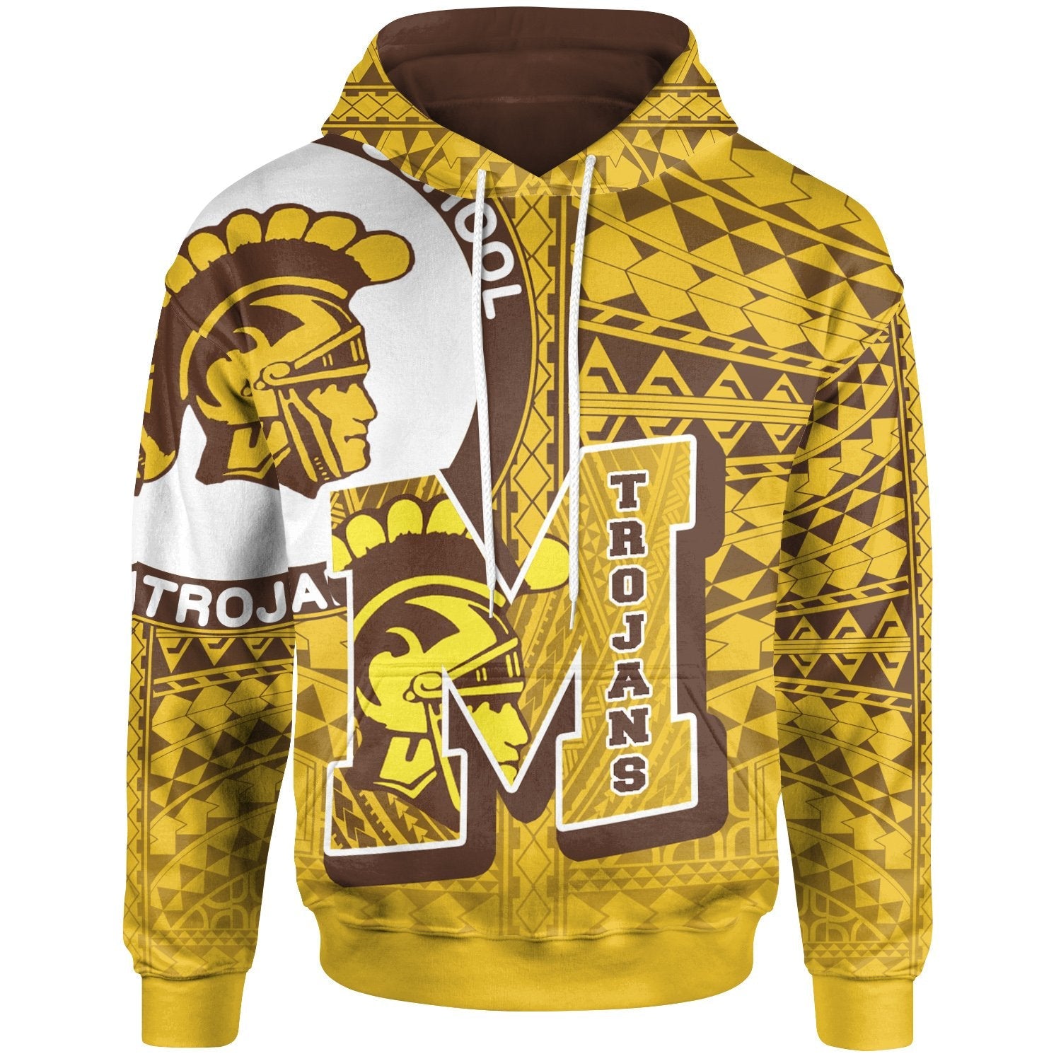 Hawaii Polynesian Hoodie Mililani Trojans