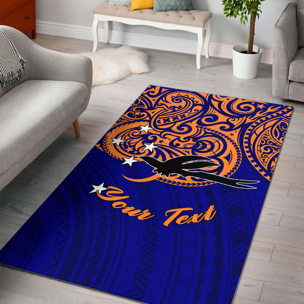 (Custom Personalised) Papua New Guinea New Ireland Pride Area Rug