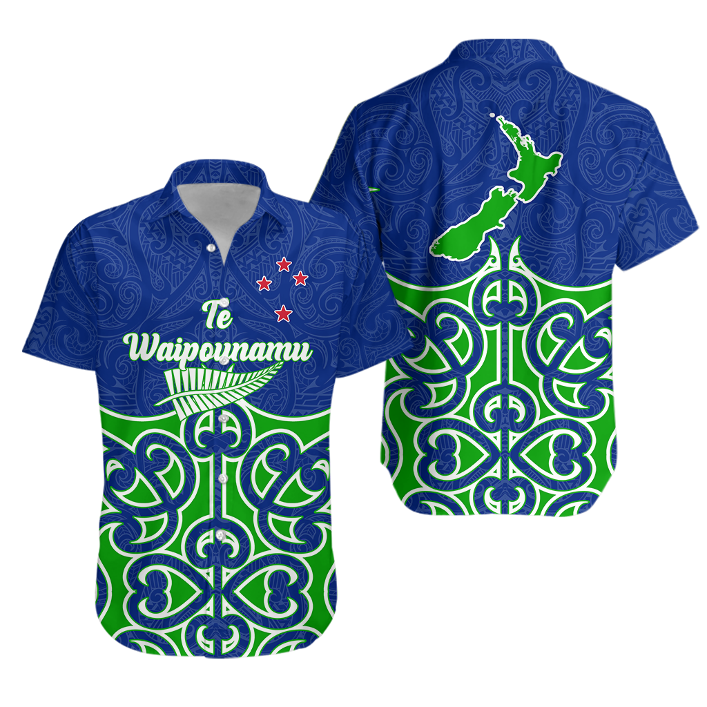 New Zealand South Island Te Waipounamu Pride Hawaiian Shirt -