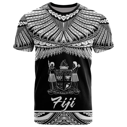 Fiji Polynesian T Shirt Fiji Pride White Version