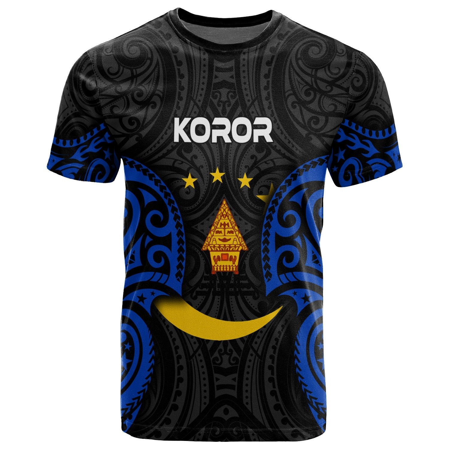Palau Koror Polynesian T Shirt Palau Spirit