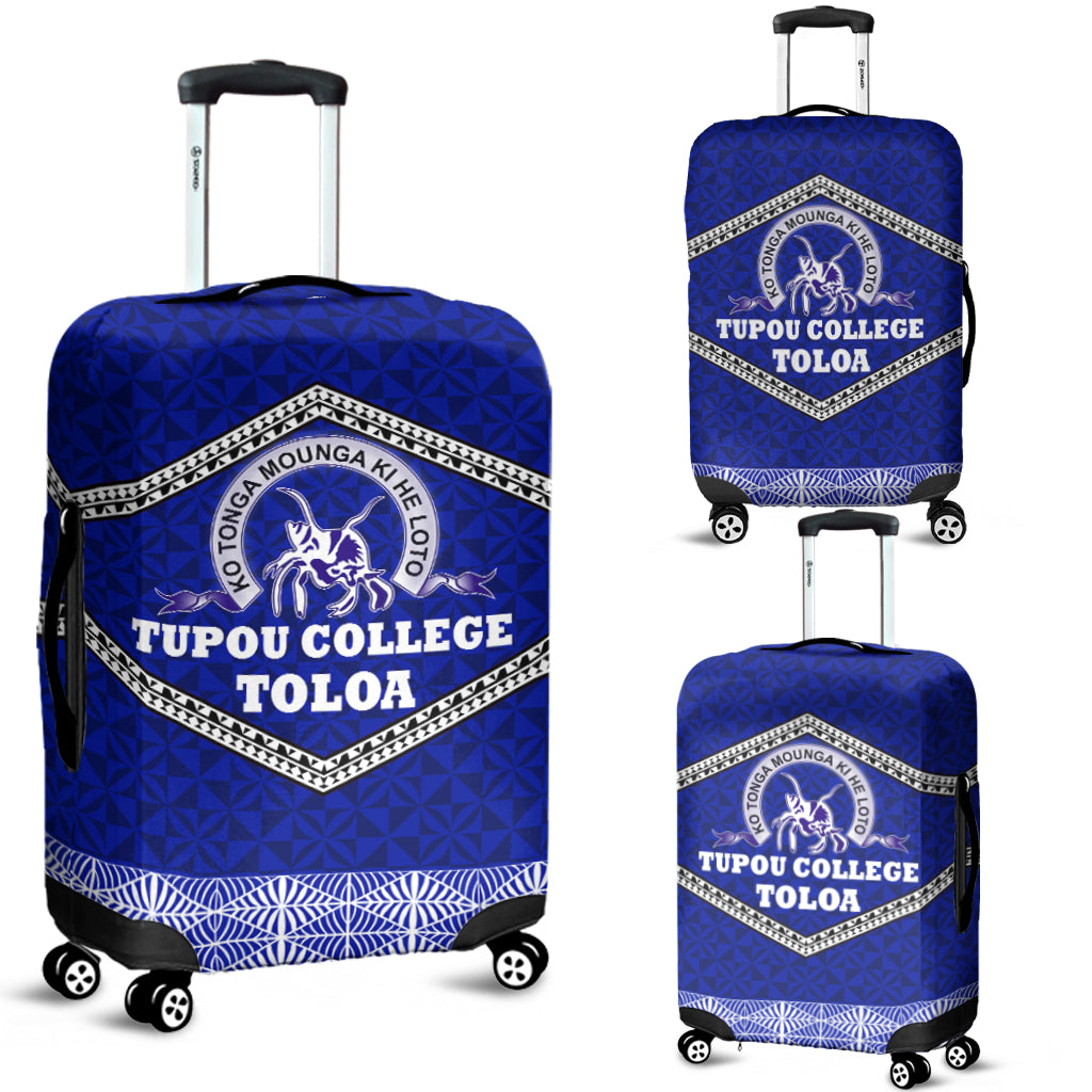 Tonga Tupou College Toloa Luggage Covers Ngatu Pattern